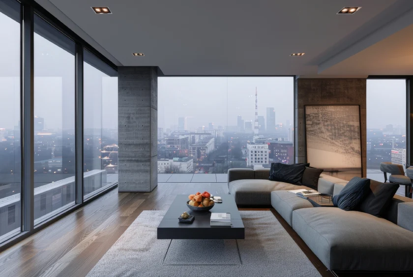 Modern apartment living