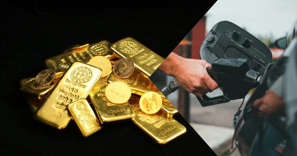Gold Imports vs. Crude Oil Expenses