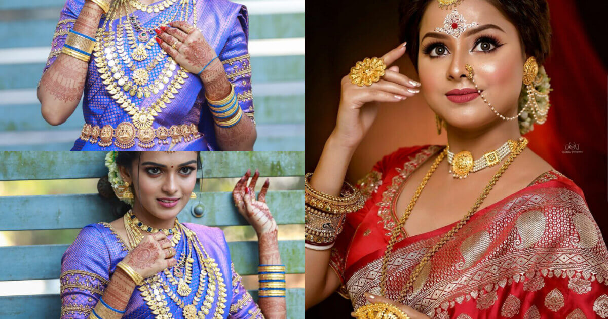 A visual representation of Indian household gold savings as a form of financial security.