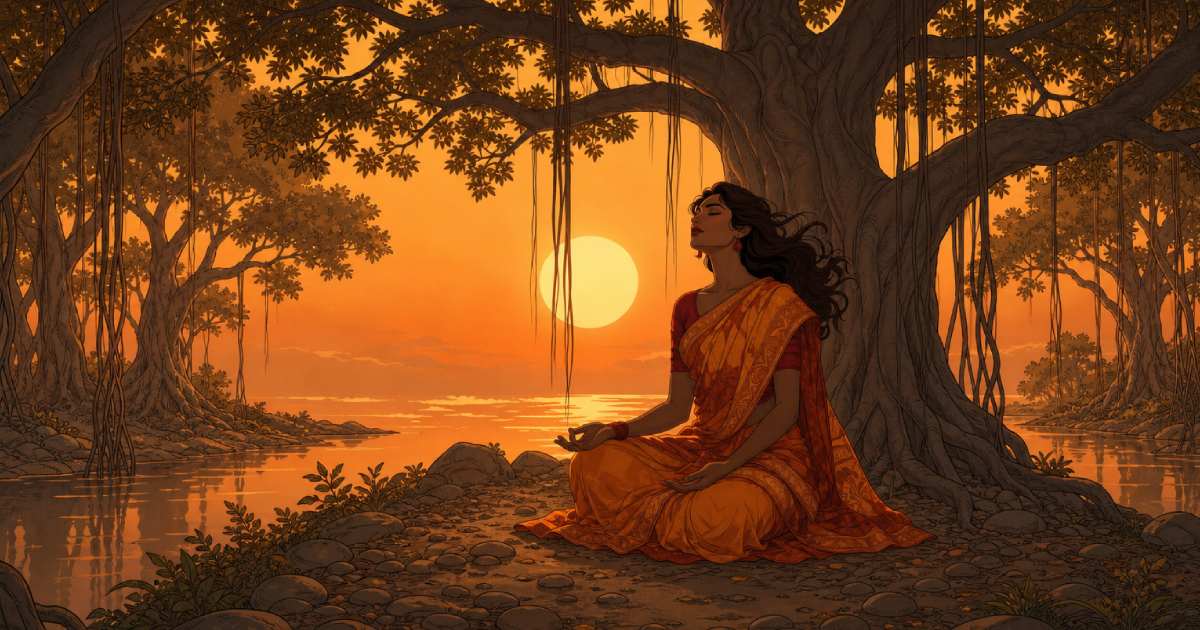 A serene, minimalist depiction of a person sitting in deep awareness, capturing the core essence of mindfulness meditation secrets.