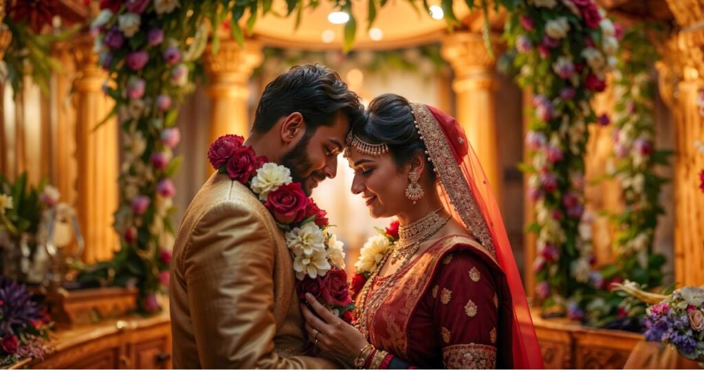 A happy Indian couple smiling together, symbolizing the beauty of strengthening marriage bonds.