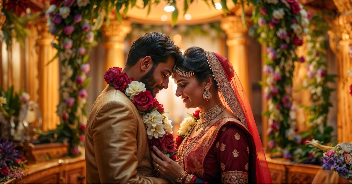 A happy Indian couple smiling together, symbolizing the beauty of strengthening marriage bonds.